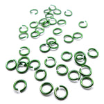 Anneau 20G / 5 mm - Vert (10 pces)