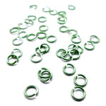 Anneau 20G / 5 mm - Vert clair (10 pces)