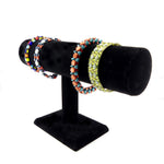 Barre d'exposition pour bracelets - Noir (1 pce)