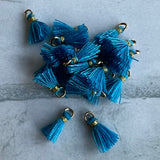 Mini pompon Bleu (1 pce)