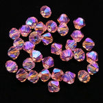 Bicone 4 - Rose Claire AB2x  (25 pces)