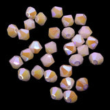 Bicone 4 - Rose Alabaster AB2x (25 pces)