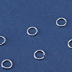 Anneau rond ouvert 4 x 0.7mm - Argent sterling 925