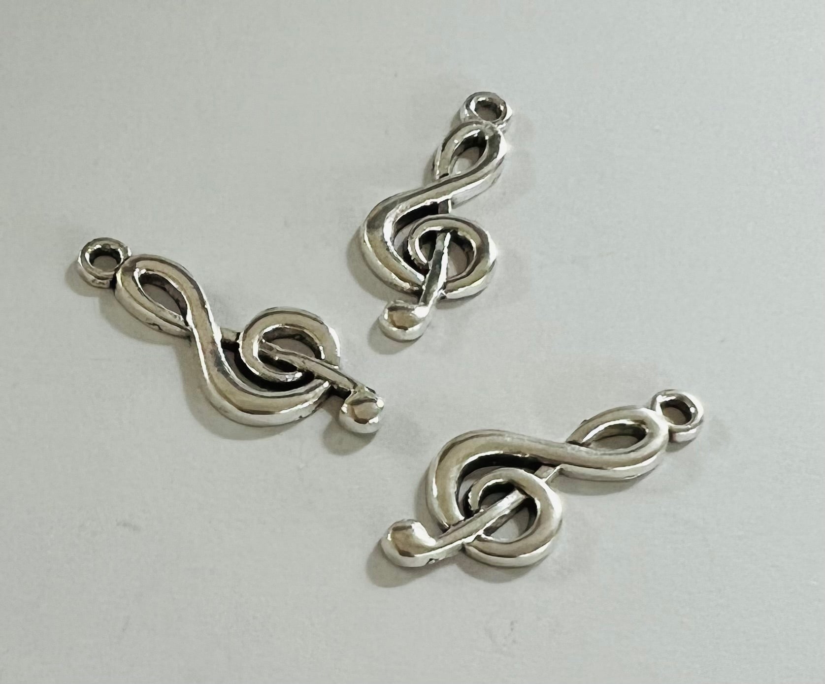 Clé de Sol - Argent Antique (1 pce)