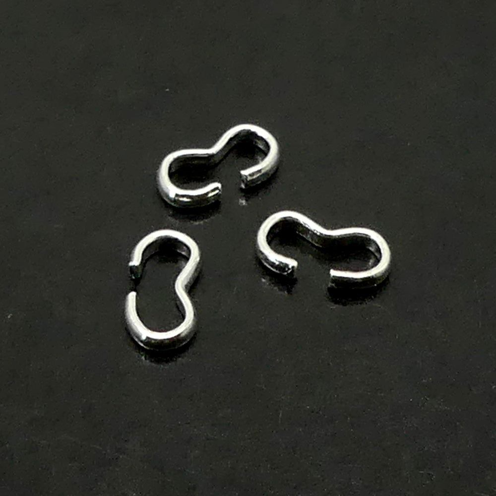 Connecteur Argent 6 x 3 mm (20 pces)