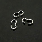 Connecteur Argent 6 x 3 mm (20 pces)