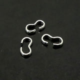 Connecteur Argent 6 x 3 mm (20 pces)