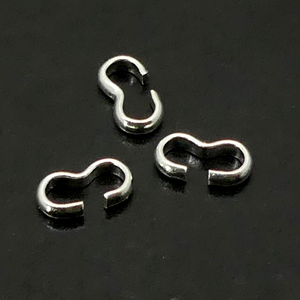 Connecteur Argent 7.5 x 4 mm (20 pces)