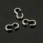 Connecteur Argent 7.5 x 4 mm (20 pces)