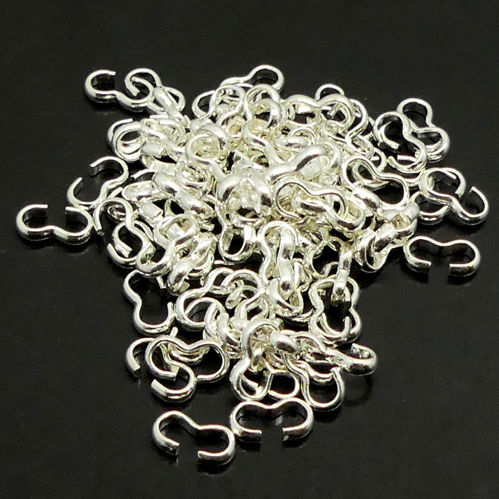 Connecteur Argent 7.5 x 4 mm (20 pces)