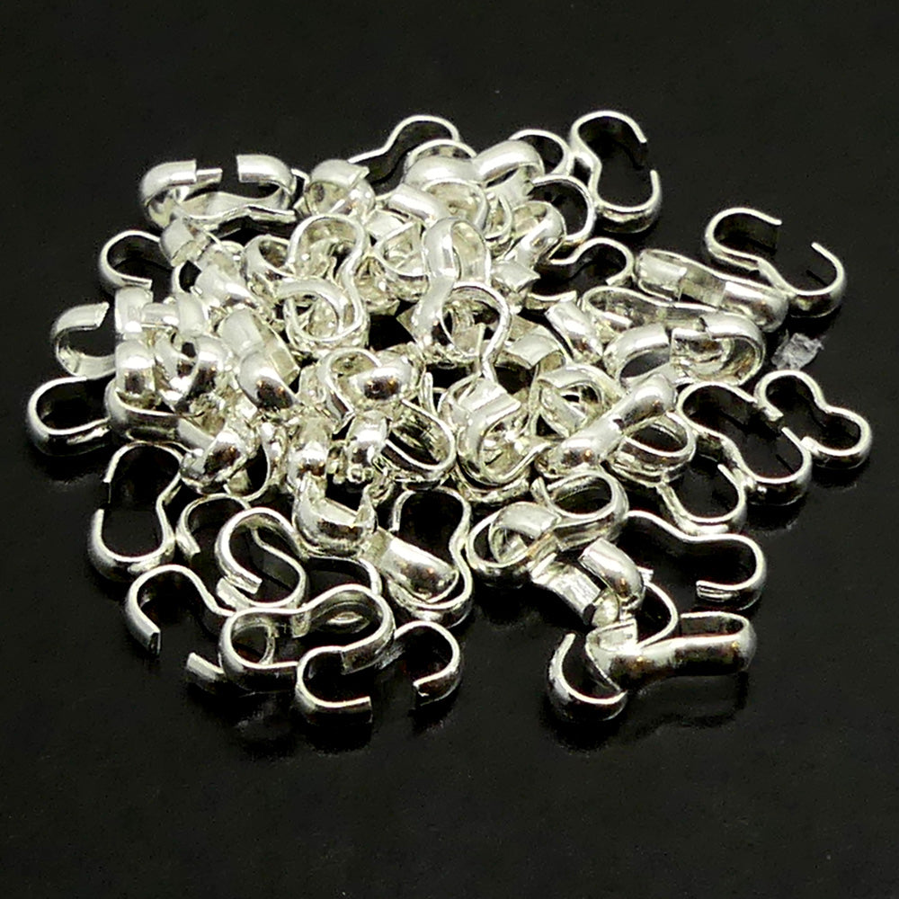 Connecteur Argent 9 x 4.5 mm (20 pces)