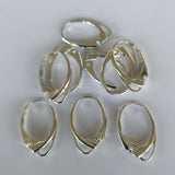 Boucles d'oreilles à levier en argent sterling