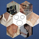 Anneau rond ouvert 4 x 0.7mm - Argent sterling 925