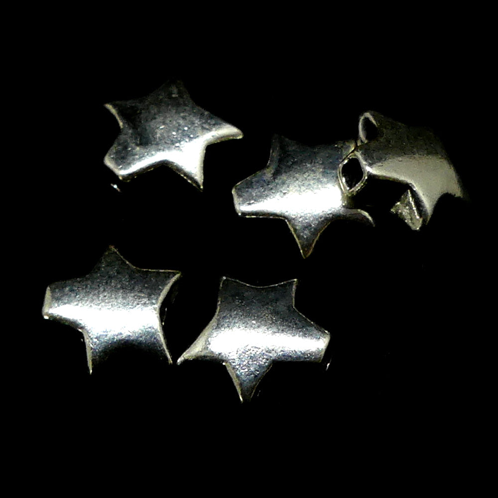 Étoile Argent Sterling 7 x 2.5 mm (à la pièce)