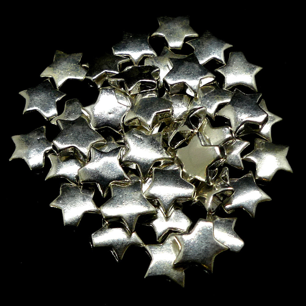 Étoile Argent Sterling 7 x 2.5 mm (à la pièce)