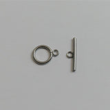 Fermoirs T en acier inoxydable (1 pce)