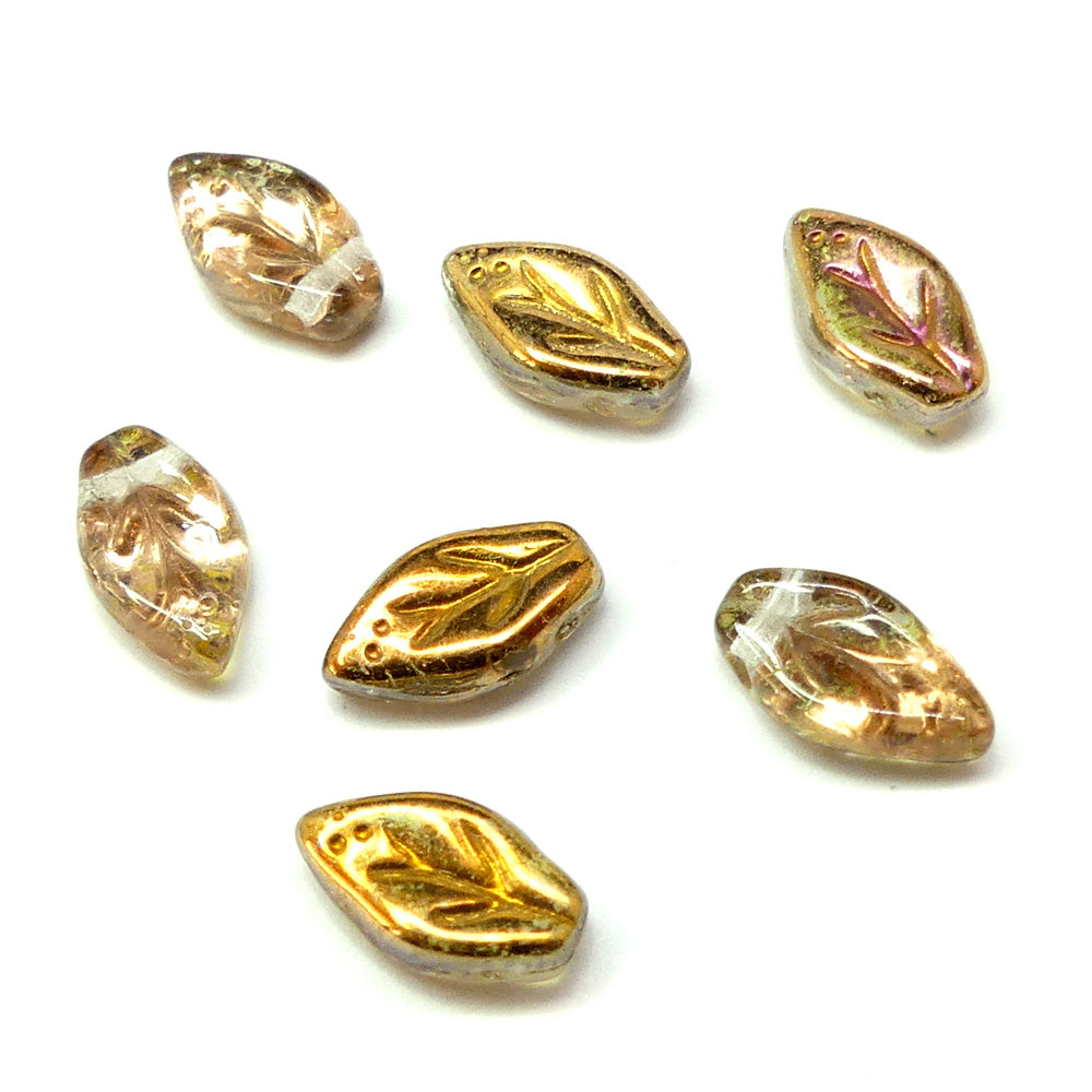 Feuille de verre - Jaune Apollo (20 pces)