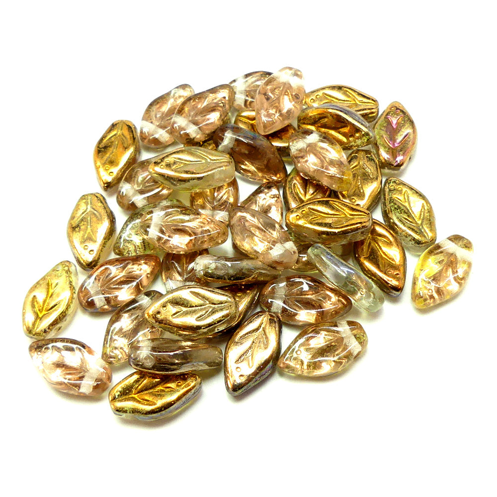 Feuille de verre - Jaune Apollo (20 pces)