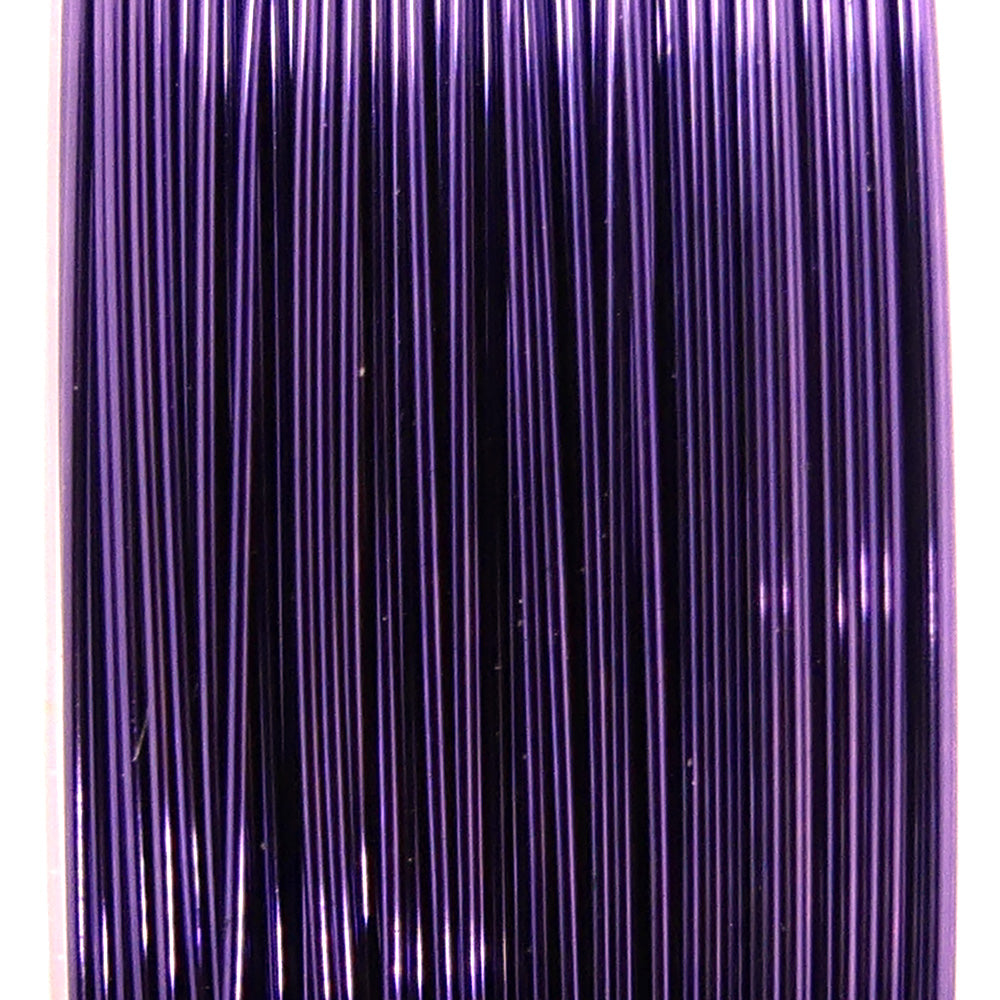 Fil de cuivre 0.3 mm - Pourpre