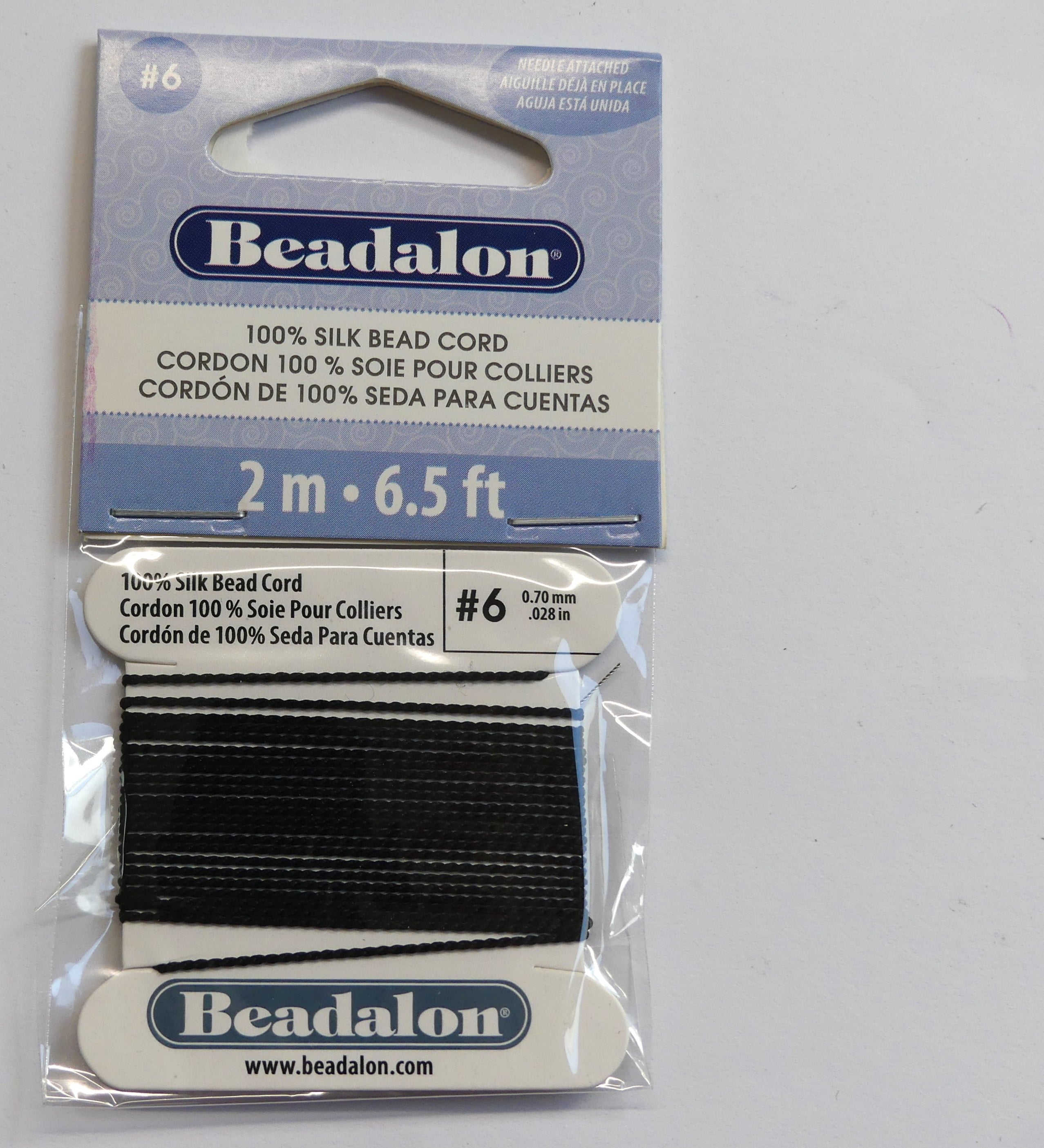 Fil - Aiguille incorporée Noir n°6