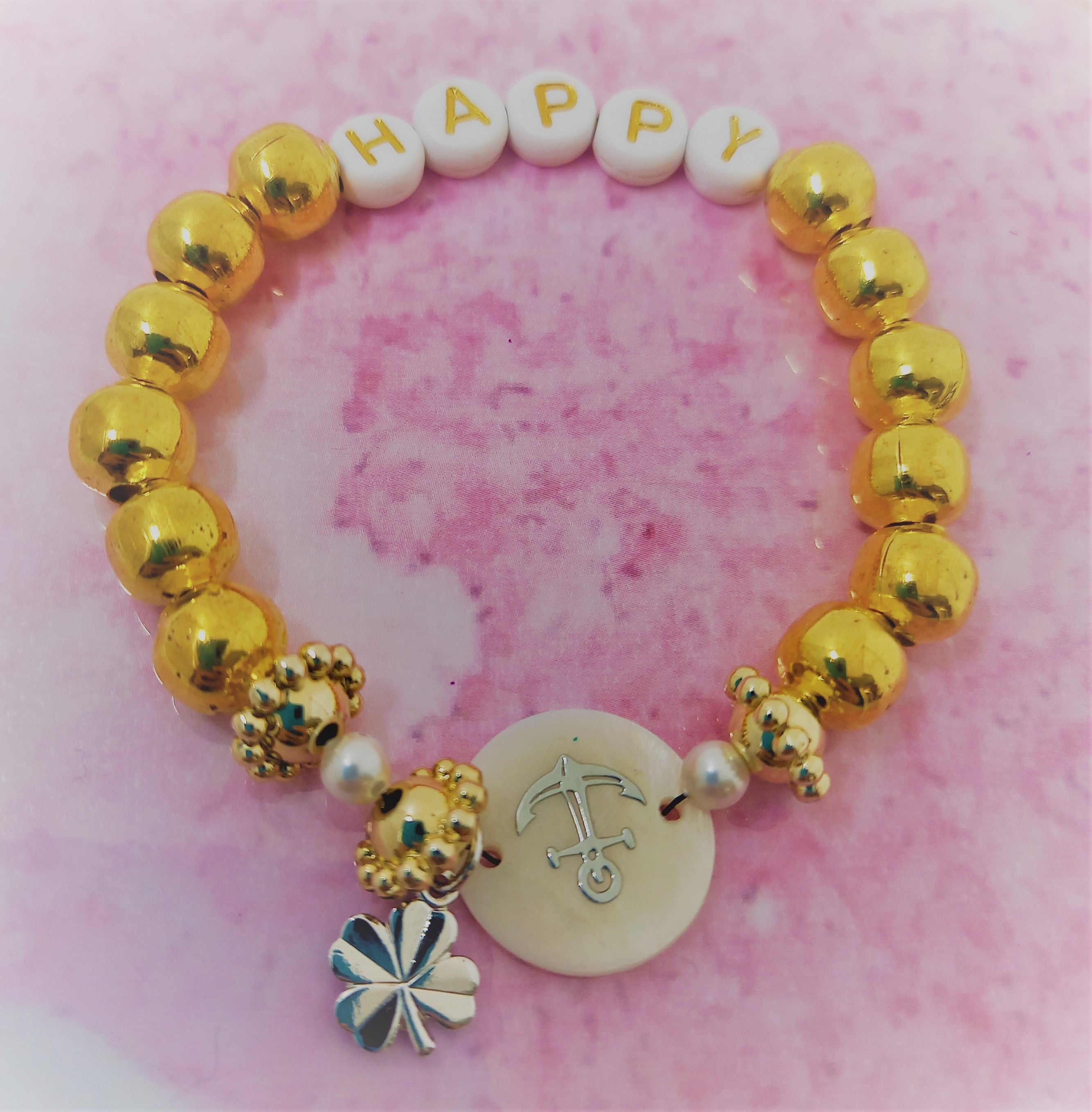 Perle ronde 8 mm - Or (10 pces)