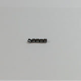 Perle en hématite cylindre - (5 pces)