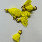 Mini pompon Jaune (1 pce)