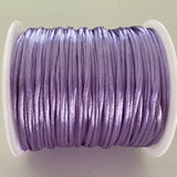 Cordon de Nylon - Mauve 1 mm (au mètre)