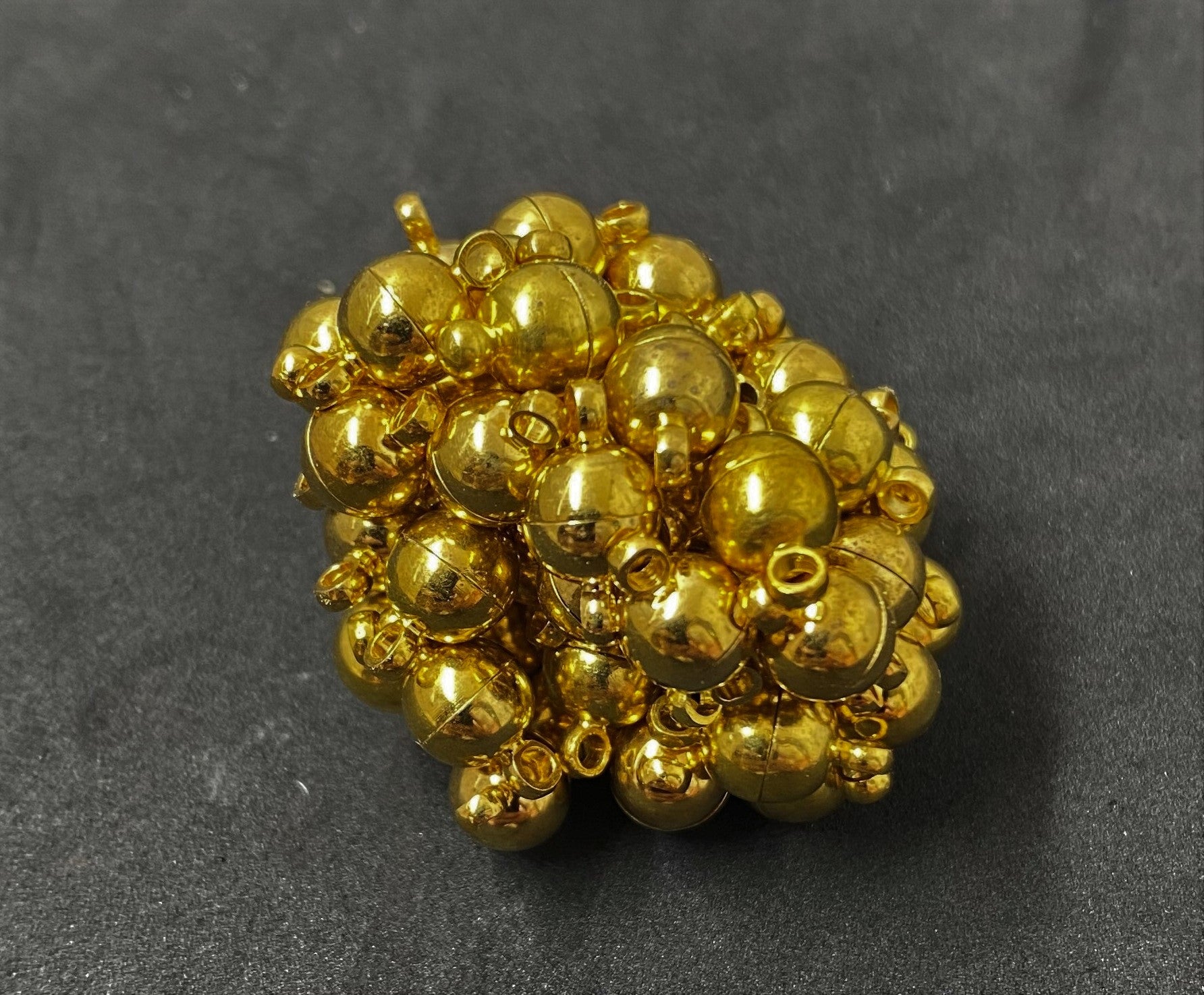 Fermoirs magnétiques en laiton - Or (1 pce)