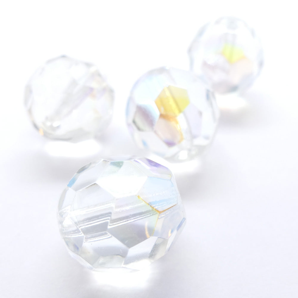 Ronde 16 - Crystal AB (3 pces)