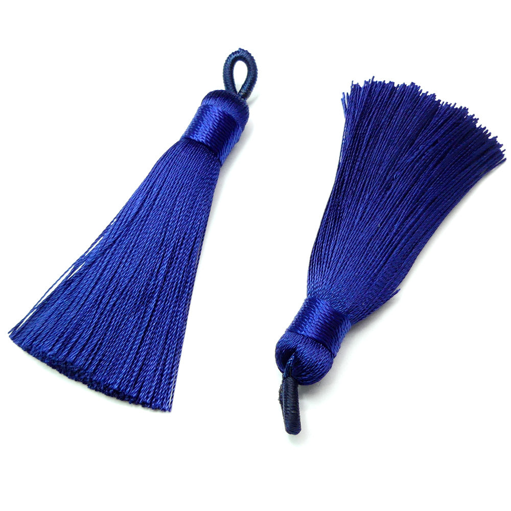 Pompon Bleu Prussien  (1 pce)