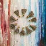 Mini pompon Gris souris