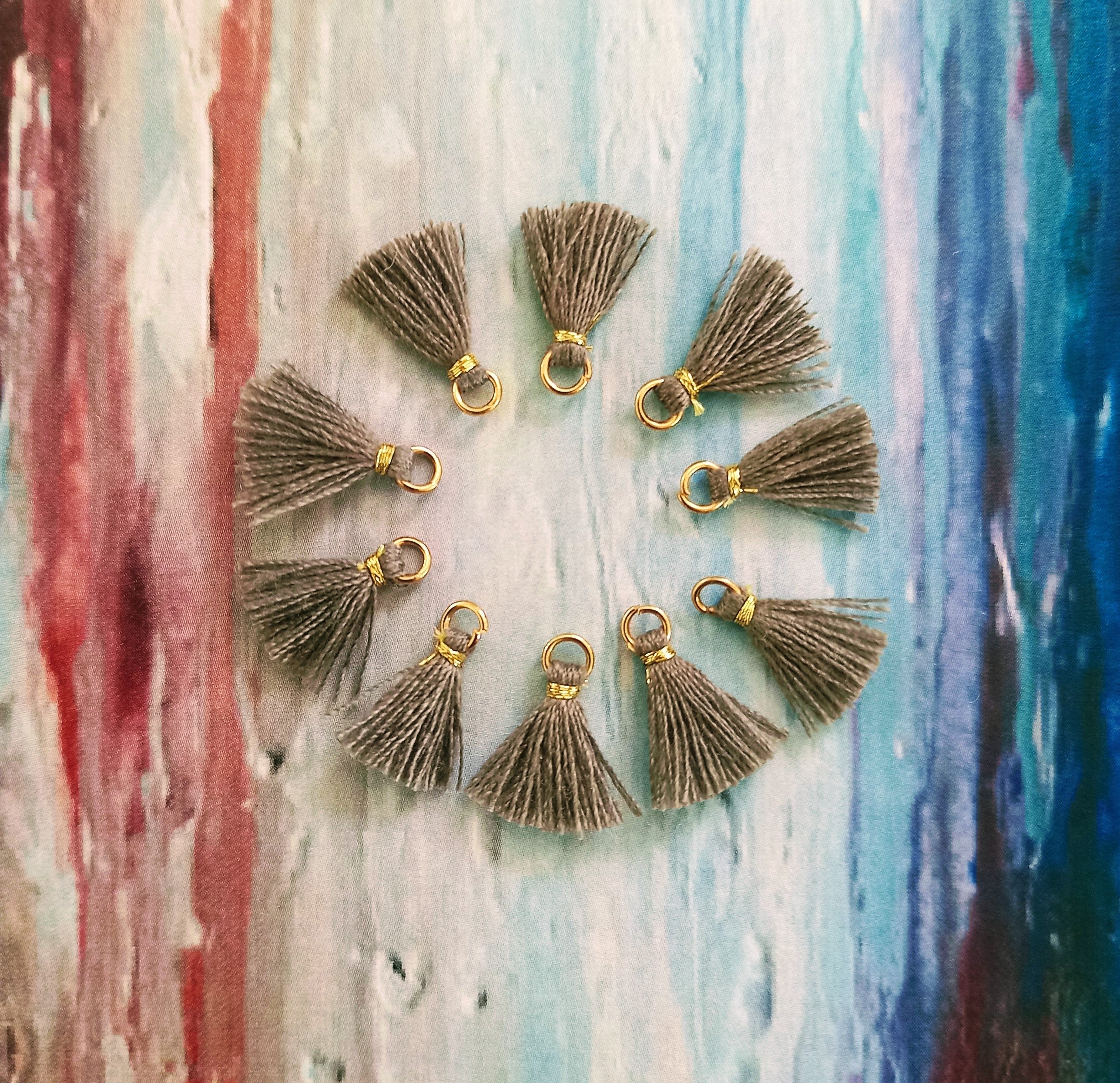 Mini pompon Gris souris