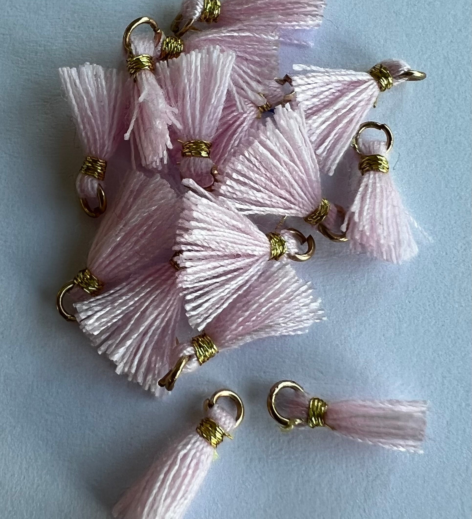 Mini pompon Rose pâle (1 pce)