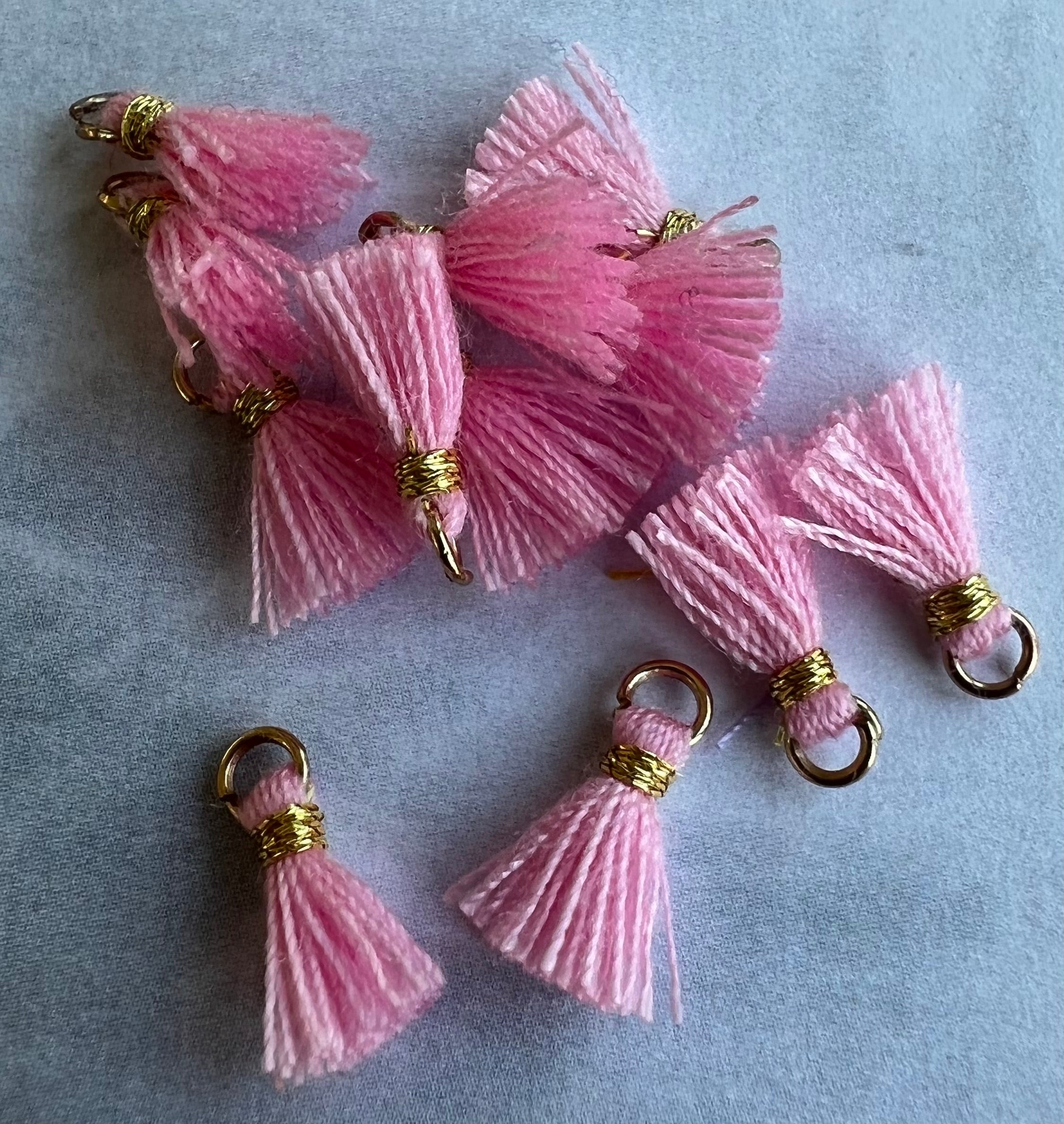 Mini pompon rose (1 pce)