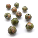 Ronde 14 - Unakite (3 pces)