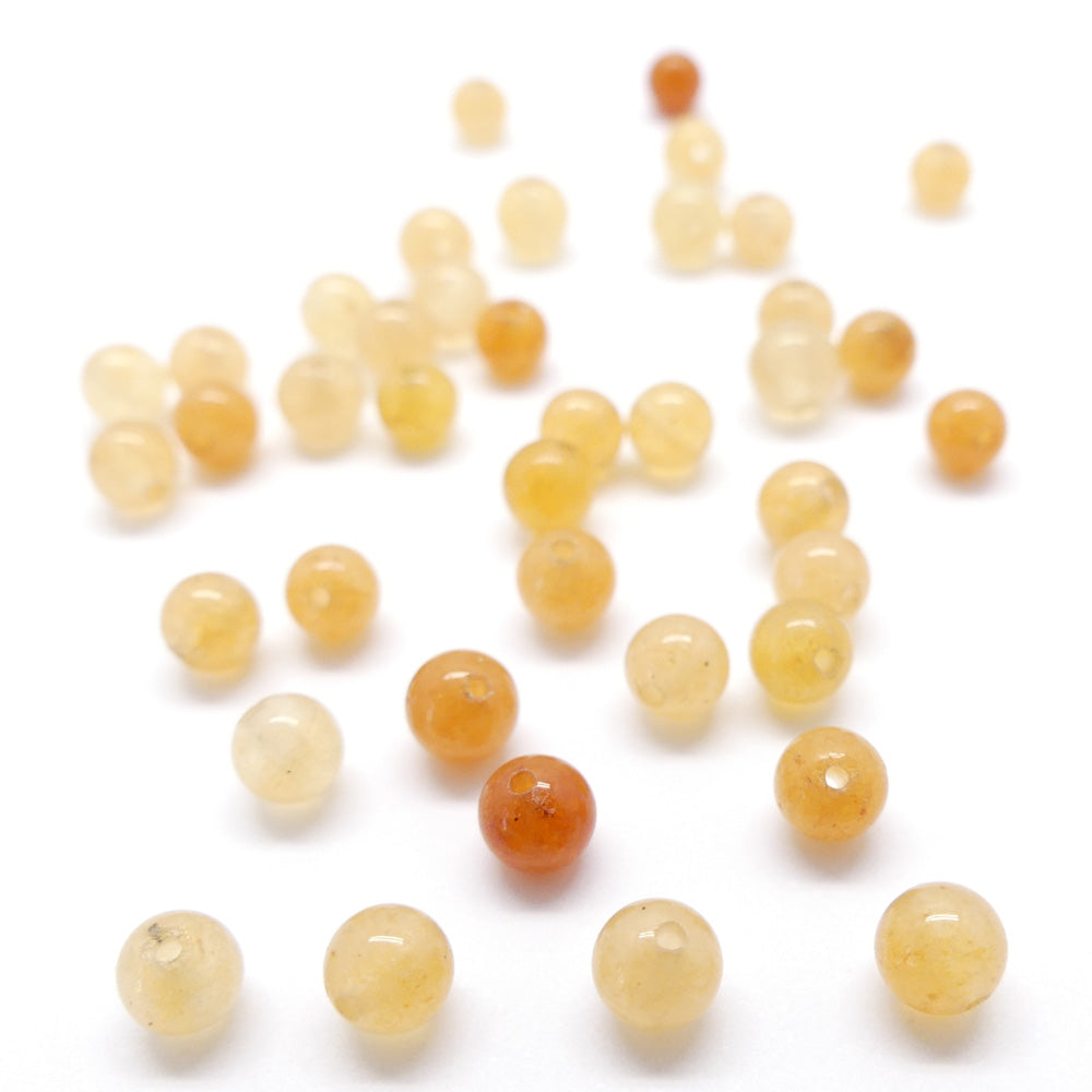 Ronde 4 - Aventurine rouge-brun (10 pces)