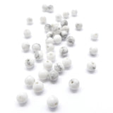 Ronde 4 - Howlite (10 pces)