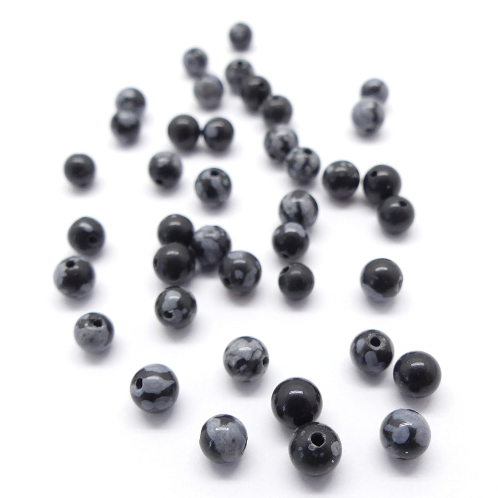 Ronde 4 - Obsidienne flocon (10 pces)