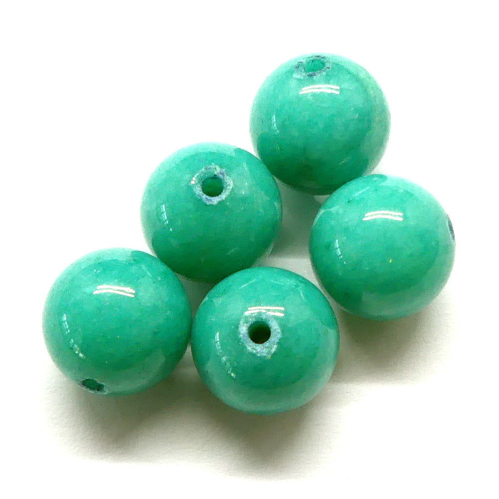 Ronde 10 - Sinkiang naturelle Turquoise (5 pces)