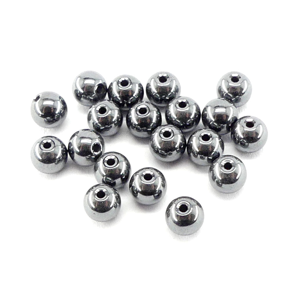 Ronde 4 - Hematite synthétique (10 pces)