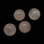 Ronde 8 - Quartz naturel rose (10 pces)