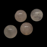 Ronde 8 - Quartz naturel rose (10 pces)