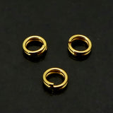 Anneau fendu or 5 mm (10 pces)