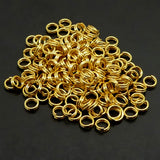 Anneau fendu or 5 mm (10 pces)