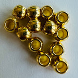 Perle séparateur de style tibétain - Dorée (5 pces)