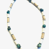 Perles Heishi Vert Olive 5 g ~100 pces)