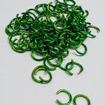 Anneaux 20G / 5 mm - Vert gazon (10 pces)