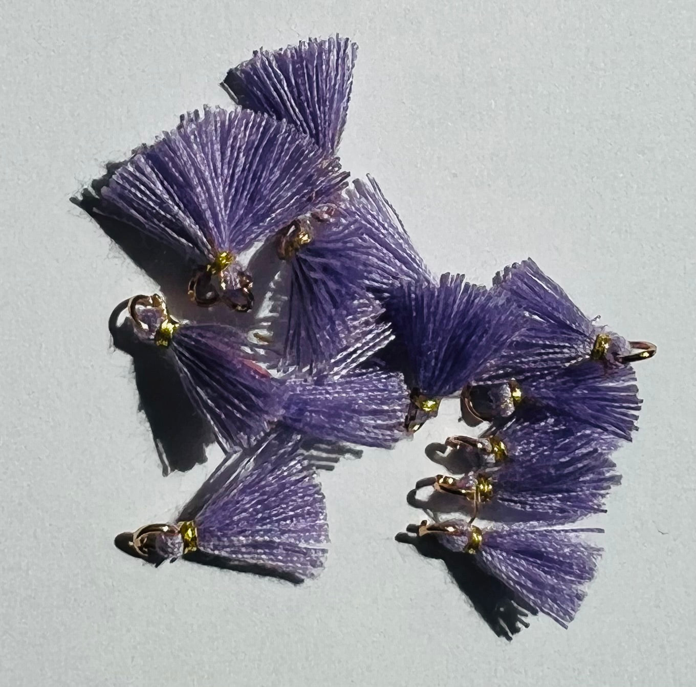 Mini pompon Violet pâle(1 pce)