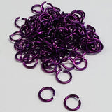 Anneau 20G / 5 mm - Pourpre  (10 pces)